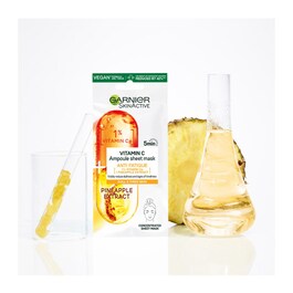 Garnier Anti Fatigue Mask with 1% Vitamine C & Pineapple
