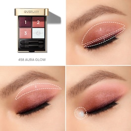 Ombres G Aura Glow - Paleta cu farduri pentru pleoape