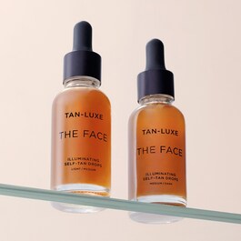 The Face Illuminating Self-Tan Drops - Serum autobronzant pentru fata