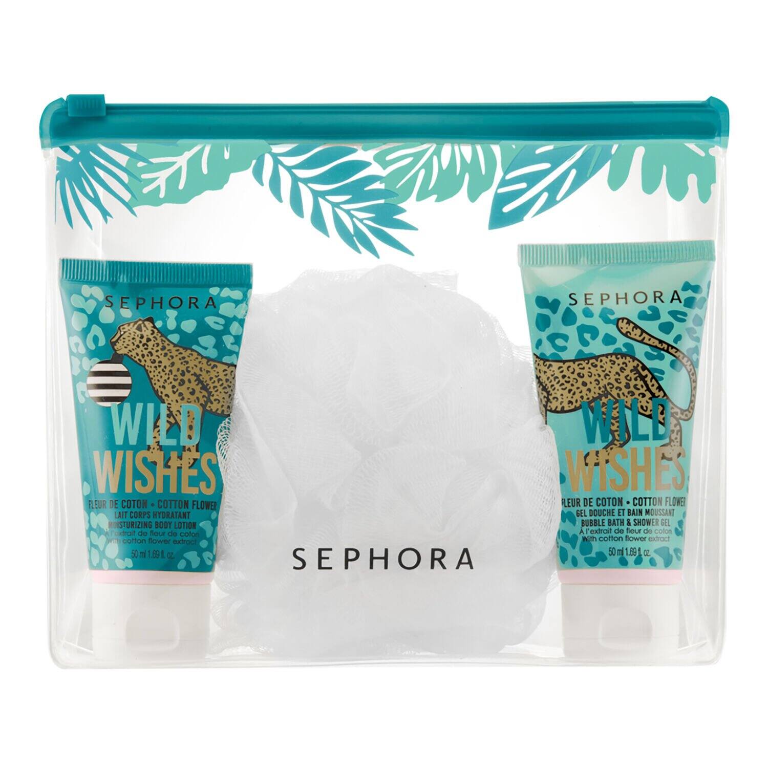Wild wishes moisturizing body lotion & shower gel set - set pentru baie si corp