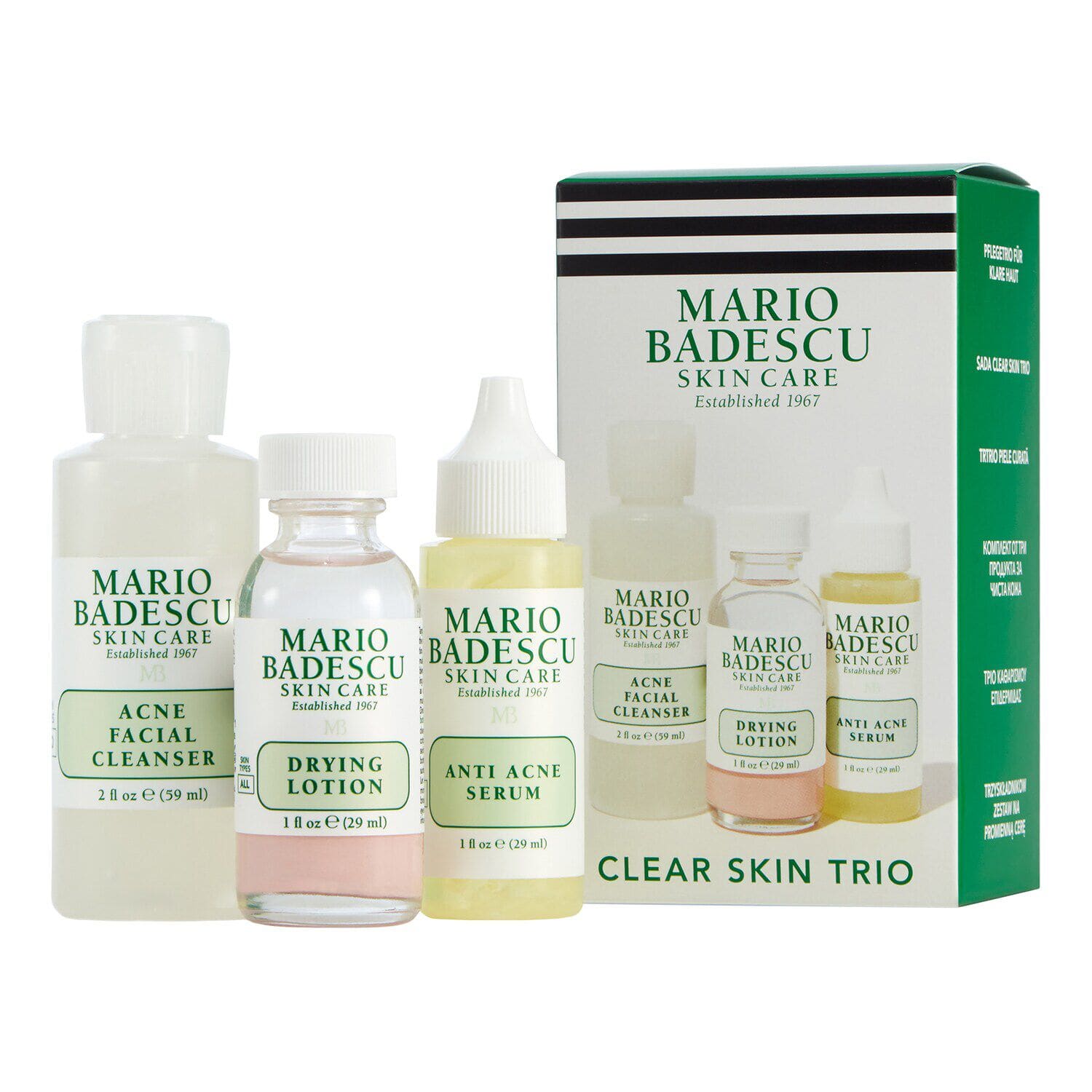 Anti-acne trio - set ingrijire anti-imperfectiuni