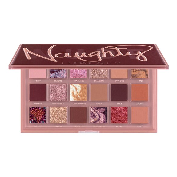 Naughty Nude Palette - Paleta farduri de pleoape, HUDA BEAUTY
