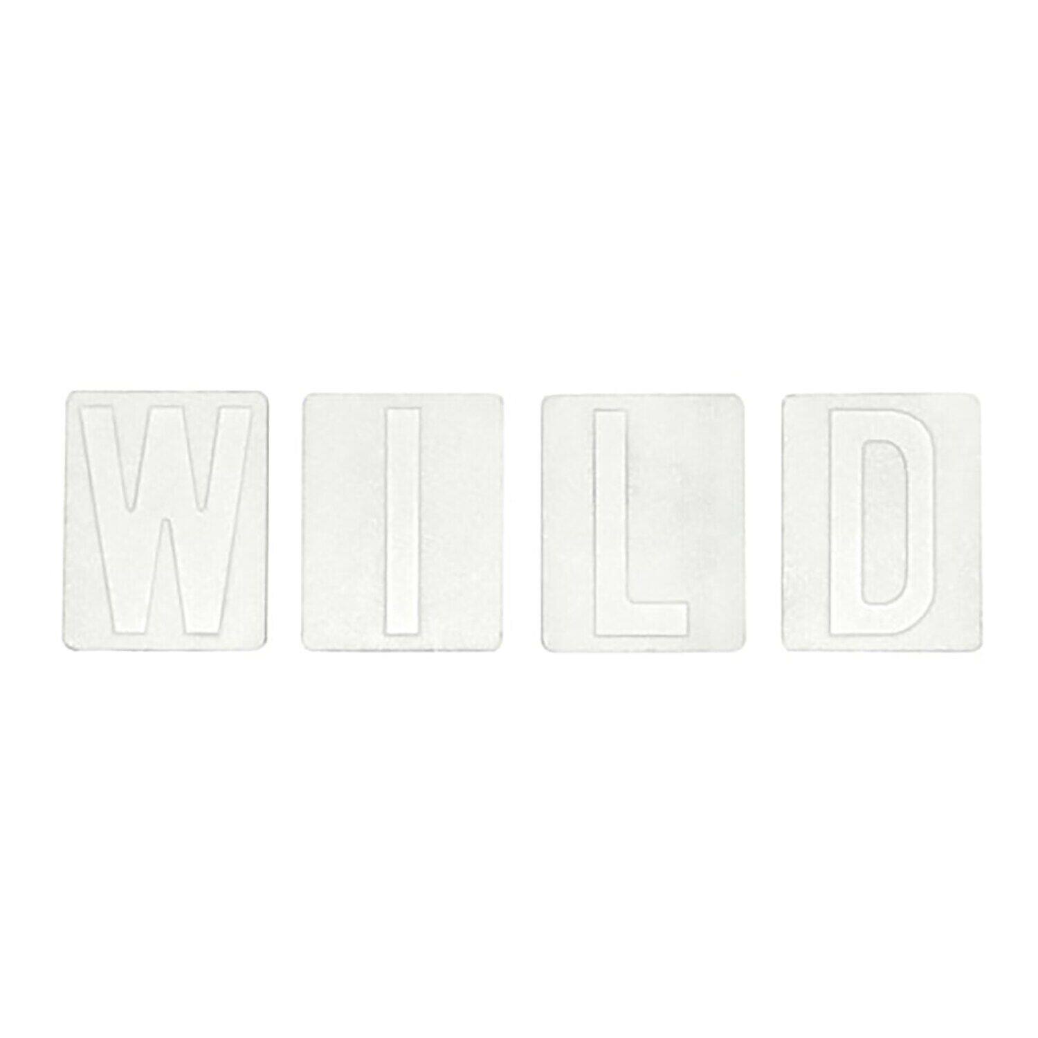 Wild 4 bath fizzing letters - set litere efervescente pentru baie