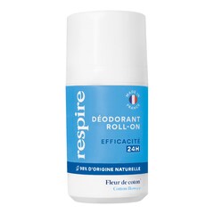Deodorant Roll-on Coton Flower - Deodorant 24H, RESPIRE