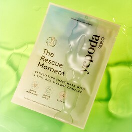 The Rescue Moment – Masca-servetel exfolianta cu PHA, AHA si alge