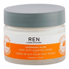 Overnight Glow Dark Spot Sleeping Cream - Crema de noapte impotriva petelor, REN CLEAN SKINCARE