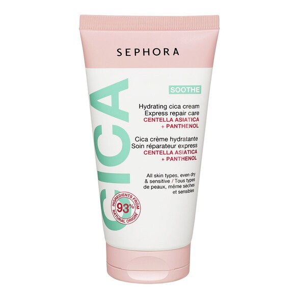 Crema hidratanta reparatoare expres cu cica - hidrateaza + calmeaza, Sephora Collection