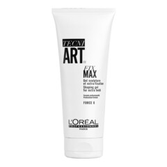 Tecni Art. Fix Max Shaping Gel for Extra Hold - Gel pentru stilizarea parului, L'Oréal Professionnel
