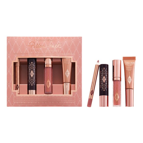 Pillow Talk Lip & Cheek Set - Trusa pentru buze si obraji, CHARLOTTE TILBURY