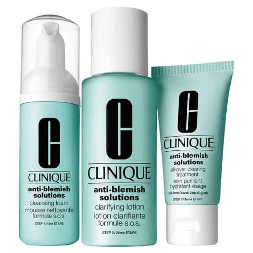 Anti-blemish solutions basic 3 temps formule sos - set ingrijire