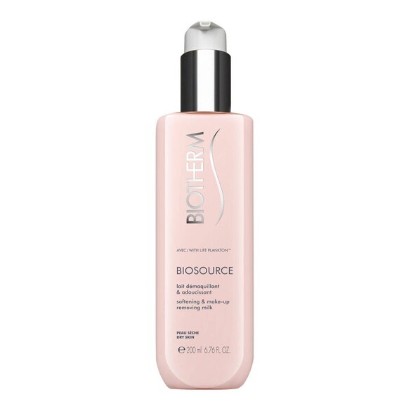 Biosource Softening & Makeup Removing Milk - Lapte demachiant ten uscat, Biotherm