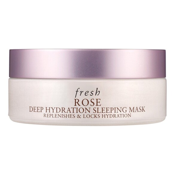 Rose Sleeping Mask - Masca de noapte hidratanta cu trandafir si acid hialuronic, Fresh