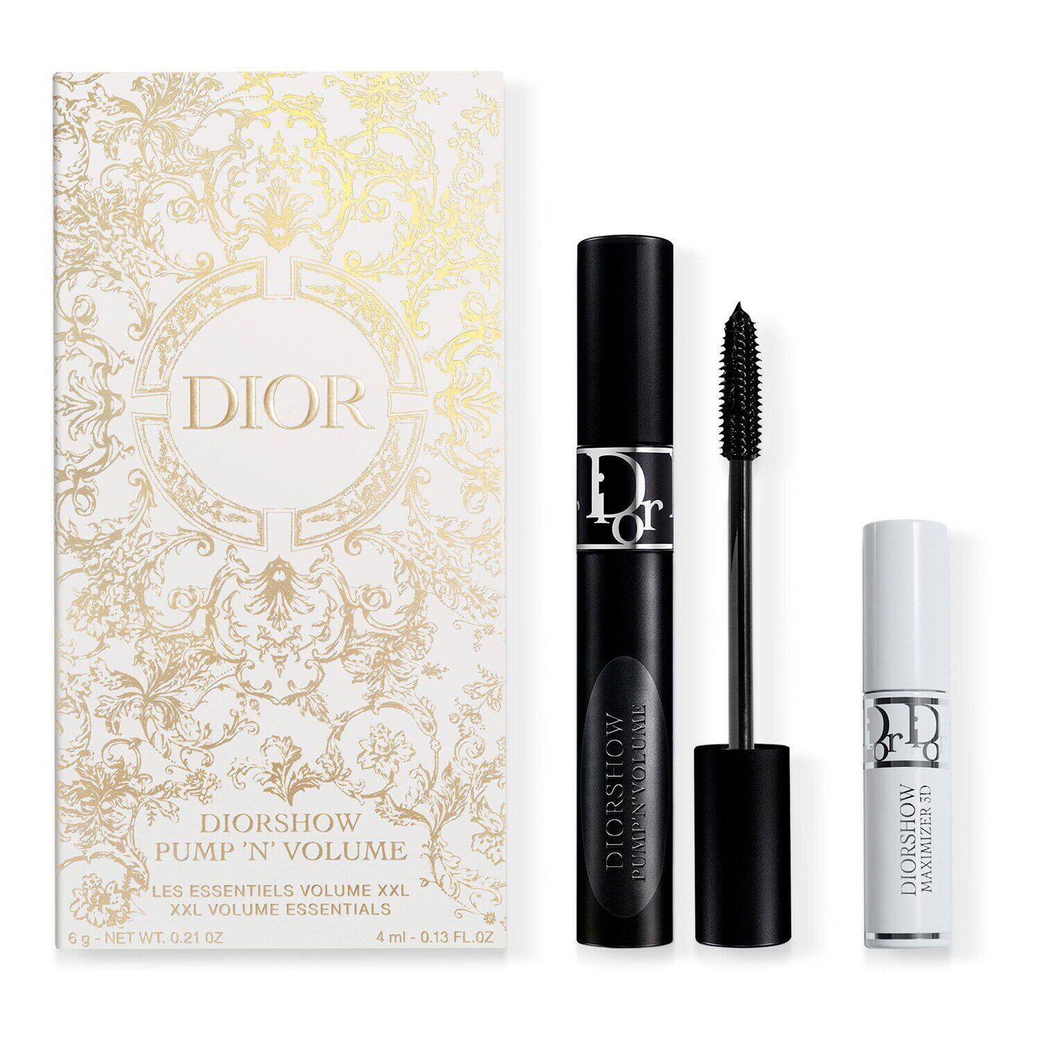 Diorshow Pump N Volume Set Mascara si Serum Baza de machiaj pentru gene