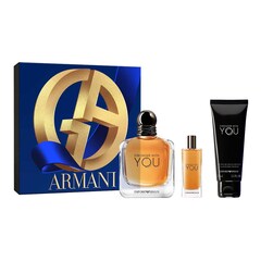 Stronger with You Eau de Toilette - Set cadou apa de toaleta barbati, ARMANI