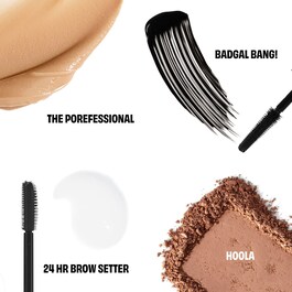 Benefit A-List - Set mini mascara, brow setter, bronzer & primer 