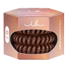 Original Premium - Pretzel Brown Elastic pentru par, Invisibobble