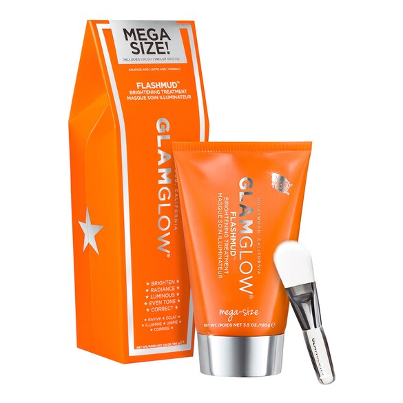 Flashmud Brightening Treatment - Masca de luminozitate pentru fata, GLAMGLOW