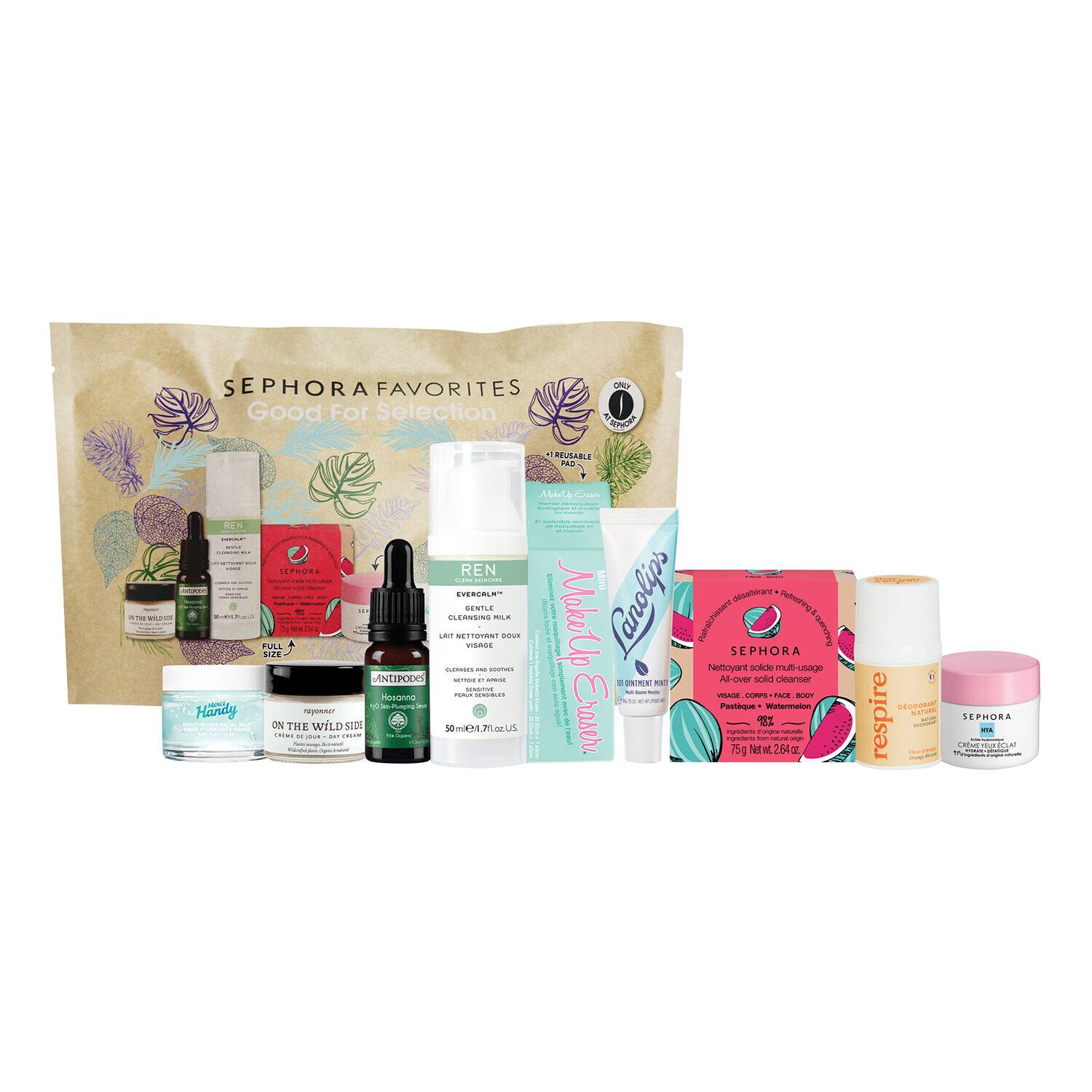 Good for selection set - set ingrijire fata