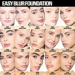 Easy Blur Natural Airbrush Foundation - Fond de ten