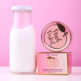Peach Perfect Loose Powder - Mini pudră liberă matifiantă