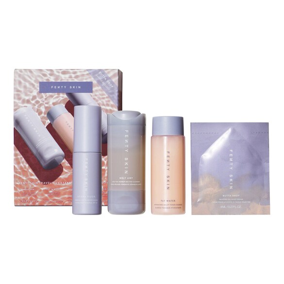 Start’r Set - Set ingrijire pentru tenul uscat Travel-Size, FENTY SKIN