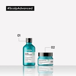 Scalp Advanced - Mască cu argilă 2 in 1 pentru scalpul gras