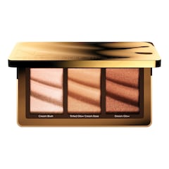 Golden Highlighter trio  - Paleta iluminatoare, hibrida, multifunctionala, Natasha Denona