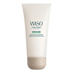 Waso Gel-to-Oil Cleanser - Gel de curatare, Shiseido