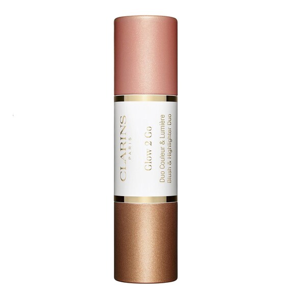 2 In 1 Stick Blush & Highlighter - Fard de obraz si iluminator stick, Clarins