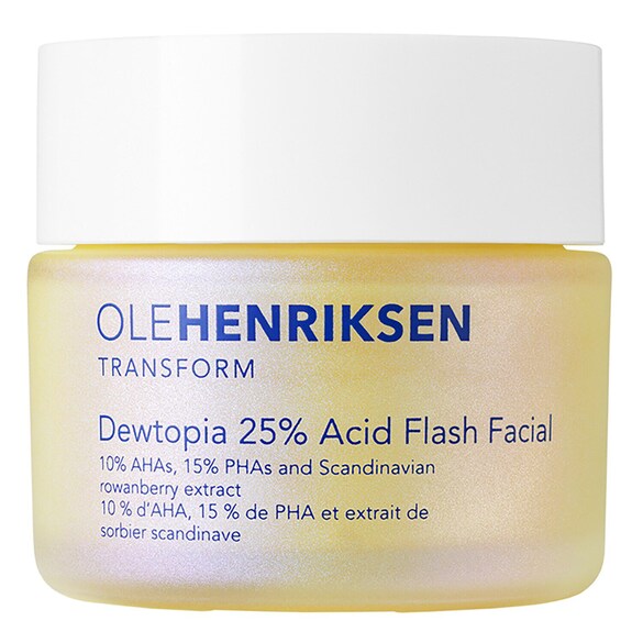 Dewtopia 25% Acid Flash Facial - Masca exfolianta pentru ten, Ole Henriksen