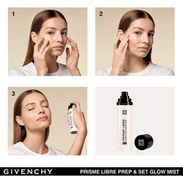 Prisme Libre Prep & Set Glow Mist - Baza de machiaj lejera & fixare machiaj