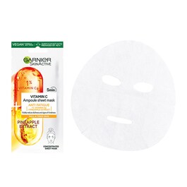 Garnier Anti Fatigue Mask with 1% Vitamine C & Pineapple