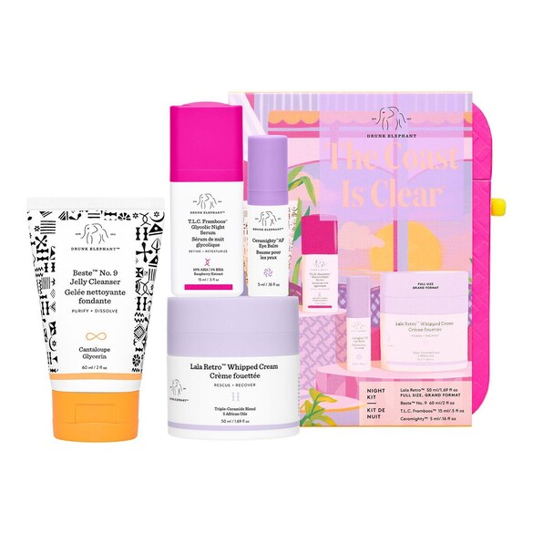 The Coast Is Clear™ - Caseta produse de ingrijire, de noapte, Drunk Elephant