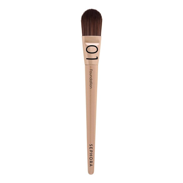 moth Blind faith Surprised Foundation Brush - Pensula fond de ten 01 ❘ SEPHORA COLLECTION ≡ SEPHORA