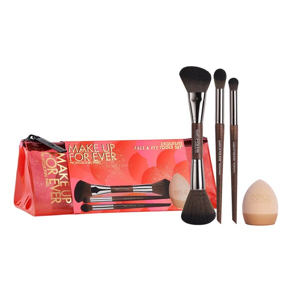 Exquisite Face & Eye Tools Set – Caseta de machiaj pensule, Make Up For Ever