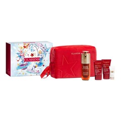 Clarins Set Double Serum + Super Restorative Cream - set ingrijire fata, Clarins