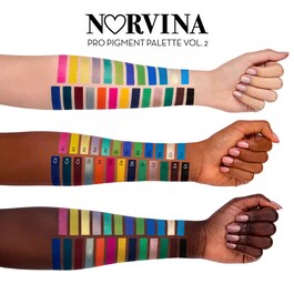 Norvina Pro Pigment Palette Vol.2 - Paleta farduri de pleoape