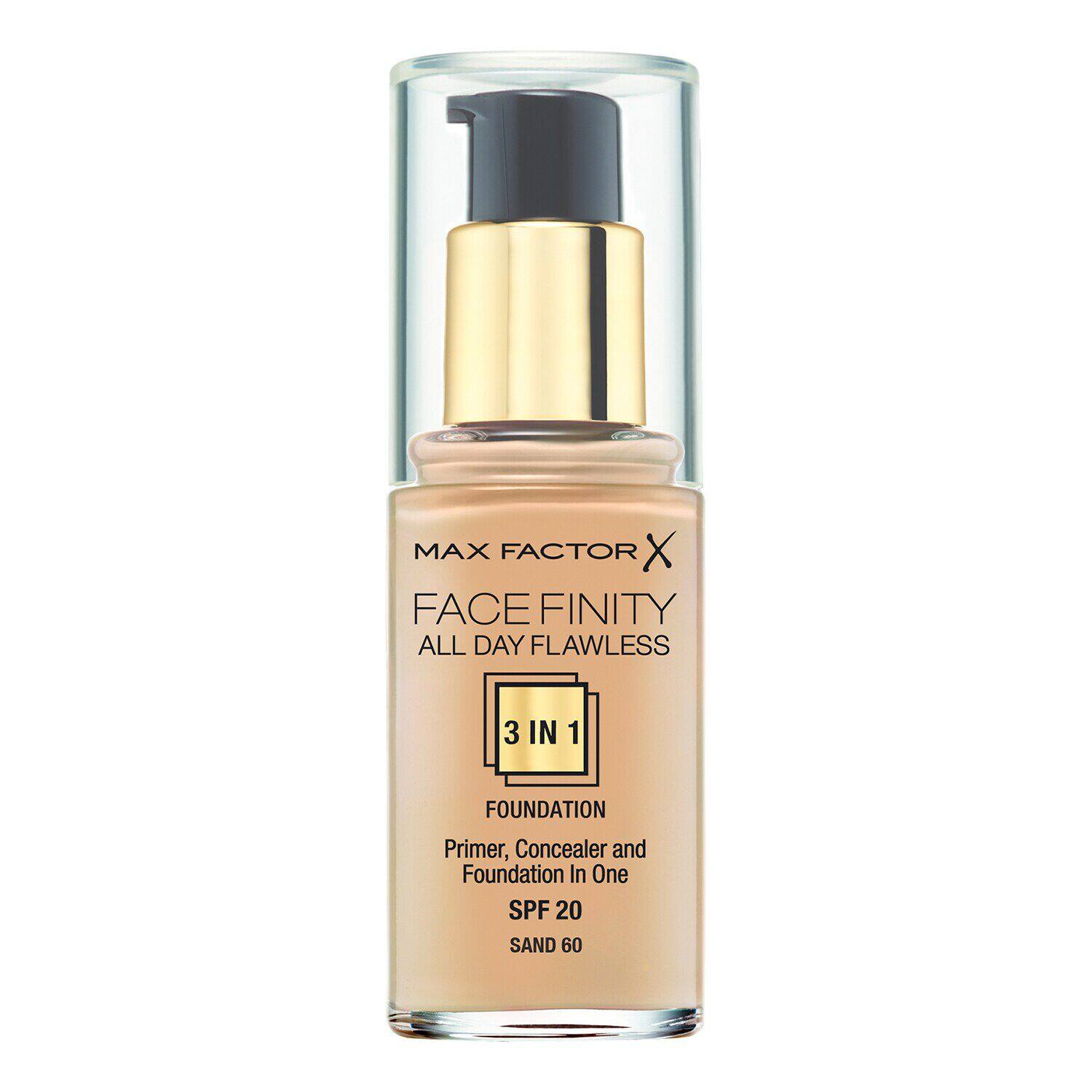 Facefinity all day flawless foundation spf 20 - fond de ten