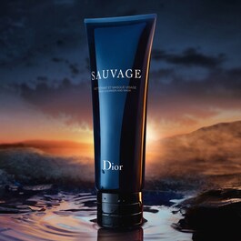 Sauvage Face Cleanser and Mask - Lotiune 2-in-1 de curatare a tenului