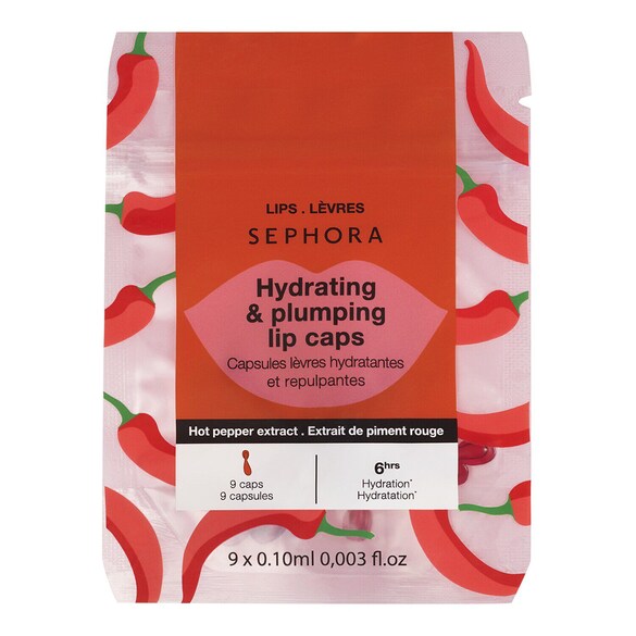 Capsule hidratante si volumizante pentru buze - Mini-capsula, volum indraznet, Sephora Collection