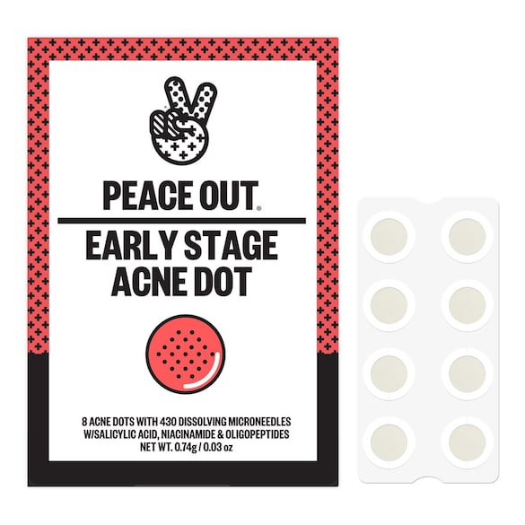 Plasturi pentru tratamentul acneei - Microperforatie, Peace Out Skincare