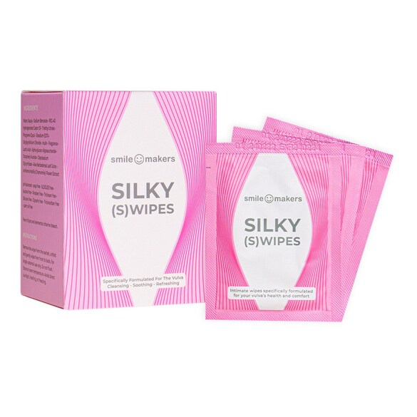 Silky (S)wipes - Servetele intime, Smile Makers