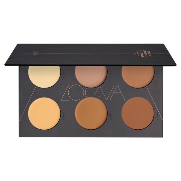 Cream Contour Spectrum Palette - Paleta de conturare, ZOEVA