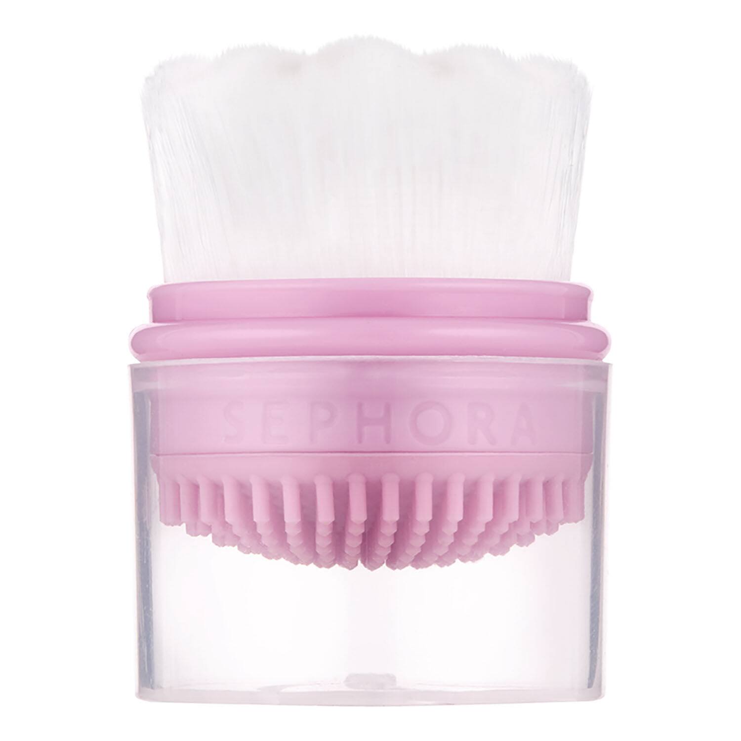 2-in-1 face brush - pensula pentru curatare si exfoliere faciala