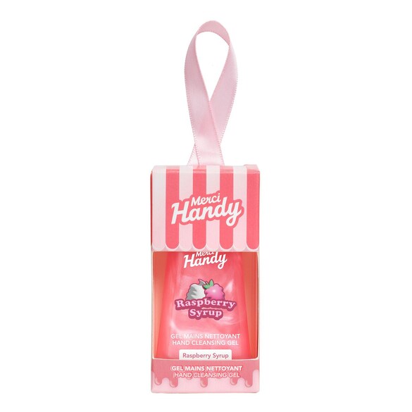 Hanger gel Raspberry Syrup - Gel curatare maini, Merci Handy