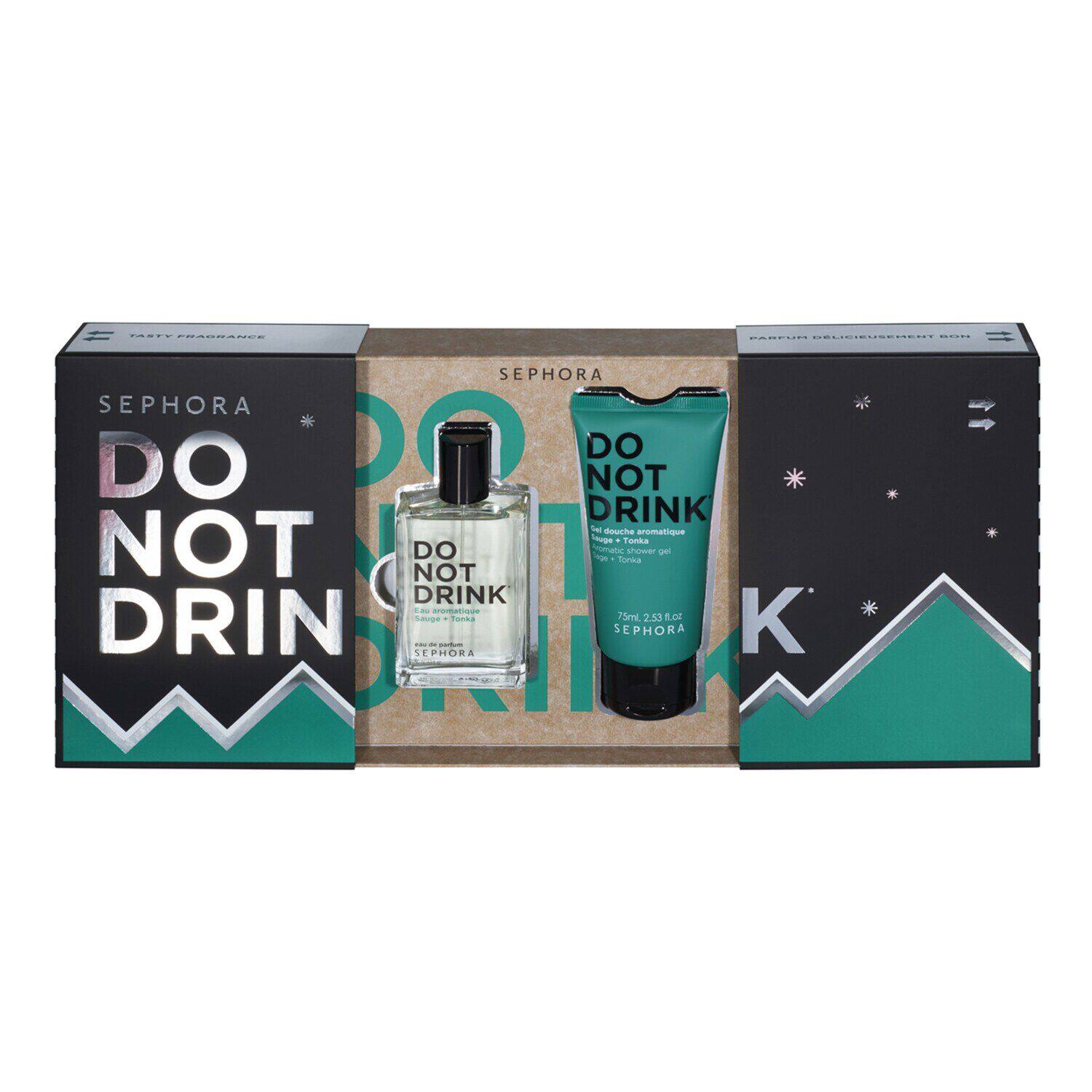Do not drink* eau aromatique - set eau de parfum sauge + tonka