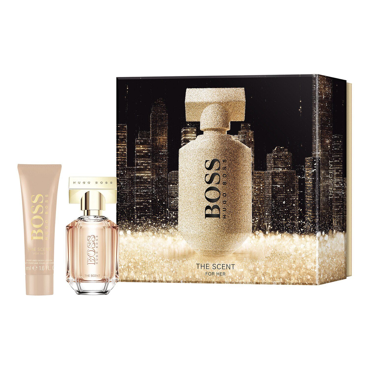 Boss the scent for her - set eau de parfum + lotiune parfumata