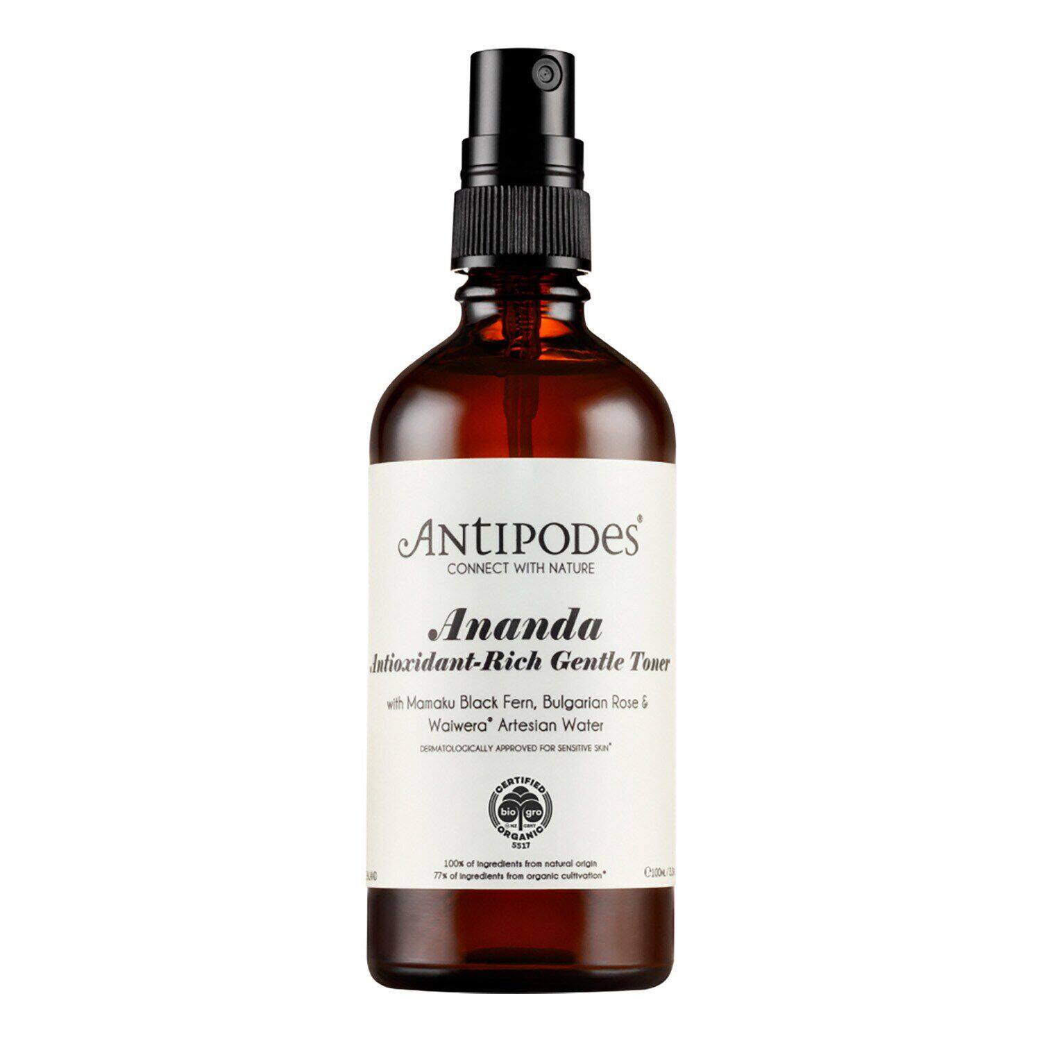 Ananda antioxidant rich gentle toner - lotiune tonica antioxidanta