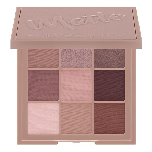 Matte Obsessions - Paleta farduri de pleoape, HUDA BEAUTY