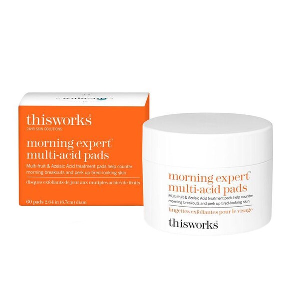 Morning Expert Multi-Acid Pads - Discuri exfoliante anti-imperfectiuni, THIS WORKS